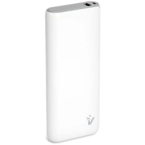 Batteria portatile Vultech powerbank 20000mAh Bianco [VPB-DL20WH]