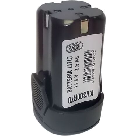 BATTERIA RICAMBIO 14,4V 2,5 Ah - litio