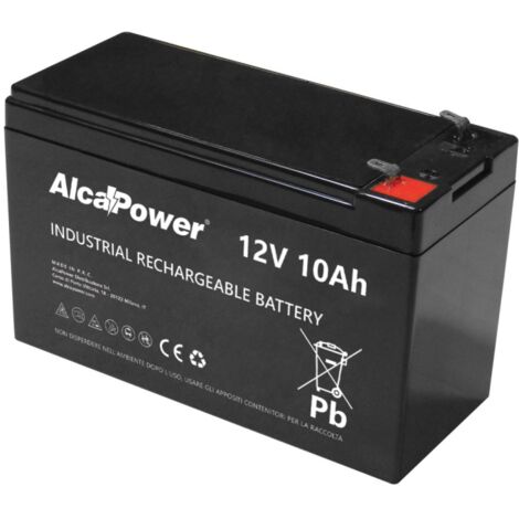 Batteria Anfel 12V 12A Piombo Gel Ermetica Allarmi Ups - Foto 10