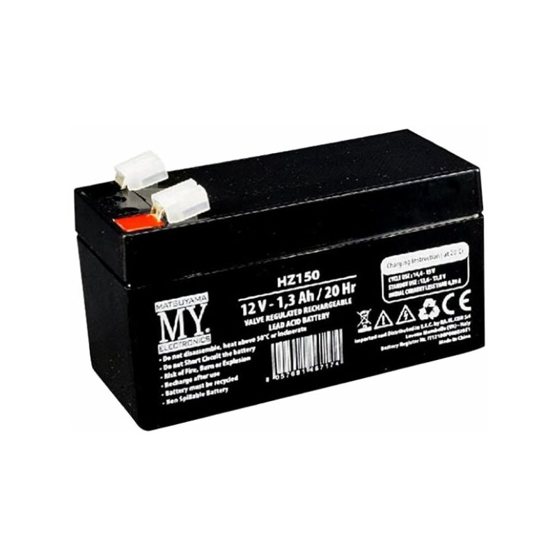 BATTERIA Ricaricabile Al Piombo Ermetica 12V 5,4Ah - MP5.4-12 - Foto 4