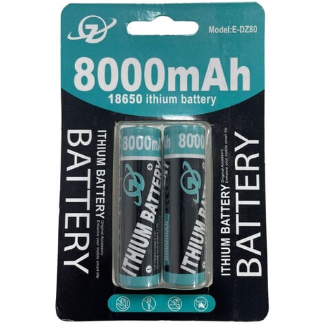 Acquista Batteria al litio PALO 3200mAh 18650 batterie ricaricabili da 3,7  V per batteria torcia