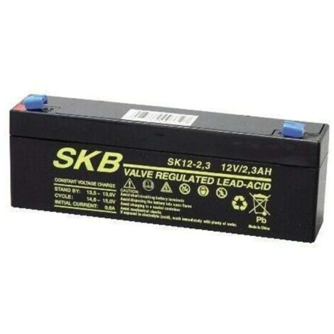 BATTERIA RICARICABILE SKB AL PIOMBO 12V 2,3A (38640205)