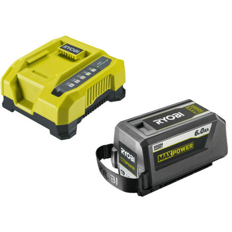 Batteria RYOBI - RY36BK60B-160 - 36V Max Power - 6.0Ah - 1 caricatore rapido