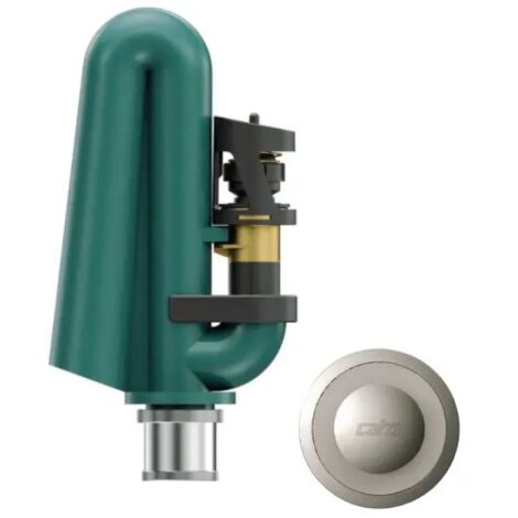 Batteria scarico wc per cassetta alta con pulsante di scarico cromato per sostituzione modello ecostop brevettato pulsante ø40 CATIS