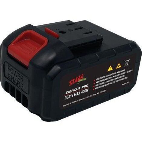 BATTERIA SEGA EASYCUT PRO STARS VOLT 21 AH 4,0