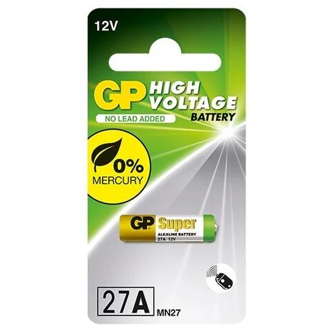 BATTERIA TELECOMANDO 12V 27A - GP27A SZ
