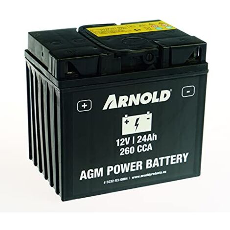 Batteria trattorino tagliaerba AZ104 12V 24Ah 260 CCA ORIGINALE MTD 5032-U3-0004