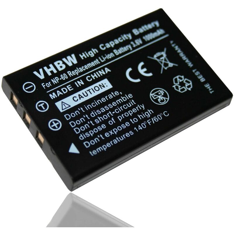 Image of Batteria compatibile con Baofeng UV-3R, UV-100, UV-200, UV-3R Mark ii 2 radio (1000mAh, 3,6V, Li-Ion) - Vhbw