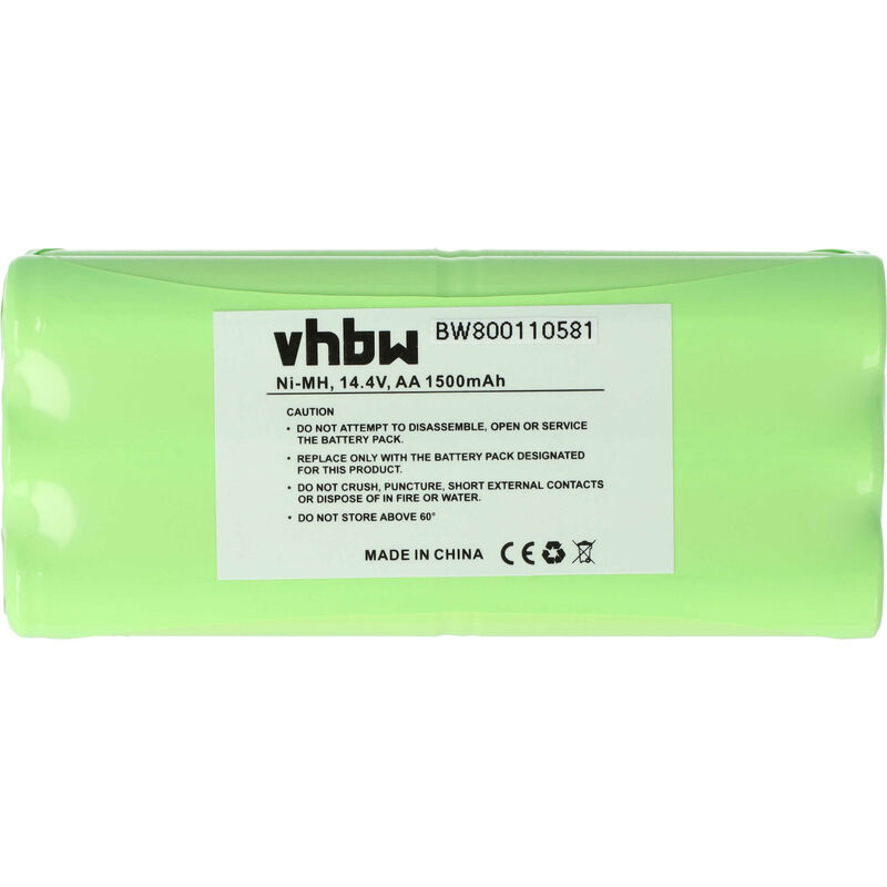 Image of Batteria compatibile con Midea R1-L051B aspirapolvere, Home Cleaner (1500mAh, 14,4V, NiMH) - Vhbw