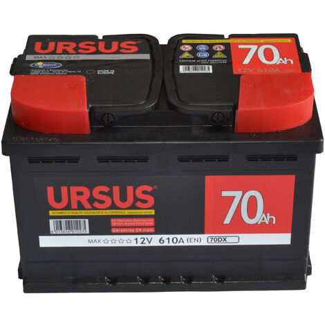 BATTERIA X AUTO URSUS 70 Ah