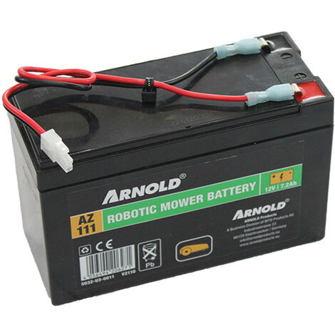 Batterie tondeuse robot 12V 7Ah – Compatible RX 12U, RX 20U, RX 20 Pro – MRK9101AET – Robomow