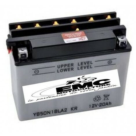 Batterie 12 Volts 20Ah – Borne + à droite – Compatible outils Wolf A80B – Acide inclus pour performance optimale – Tashima - 12N20D