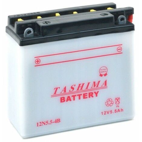 Batterie plomb TASHIMA 6V, 8A. L: 121, l: 71, H:96mm, + à droite
