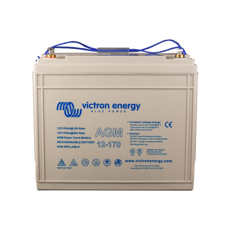 Victron - Batterie 12V 170Ah agm Super Cycle Batt. (M8)