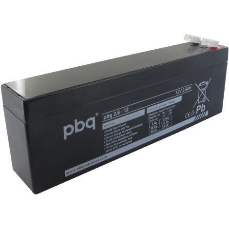 Batterie 12v 2.6ah MTD 725-06098