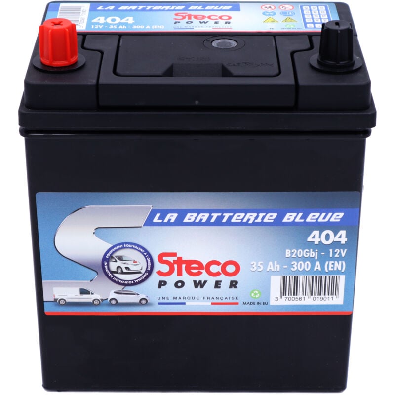 Batterie de démarrage STECO 404 - Ce produit de marque est neuf.