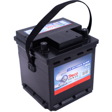 STECOPOWER Batterie 12V 40Ah 400A STECO 414 - Ce produit de marque STECO est neuf.