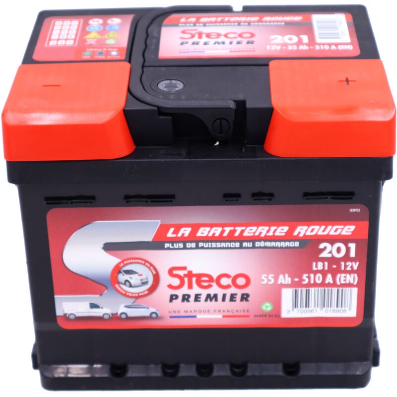 Stecopower - Batterie de démarrage steco 201 - Ce produit de marque est neuf.