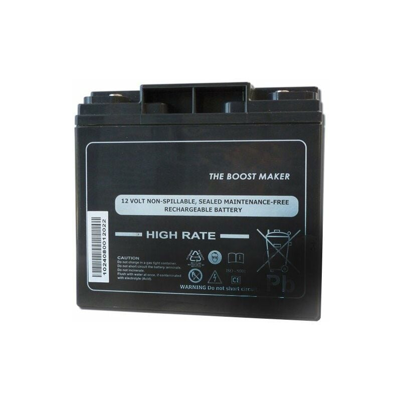 Batterie 12V 760A - borne + à droite - pour Booster de batterie