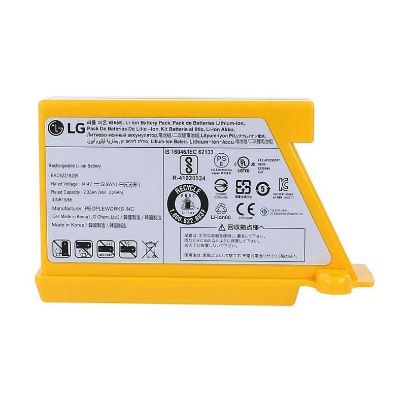 LG - Batterie 14,8v- 3ah agm30061001 eac62218205 - aspirateur