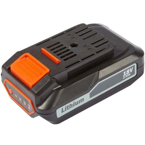 Batterie 18V 2Ah – Indicateur de charge – Compatible avec outils sans fil Korman – Pour chantiers humides et espaces confinés