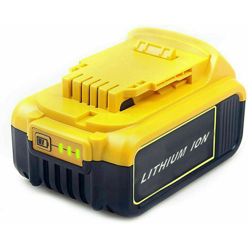Powerwings - Batterie 18V 5.0Ah pour dewalt DCB184 DCB184B-XJ DCB180 DCB181 DCB182 DCB183 DCB185 18V xr Power Tool Battery