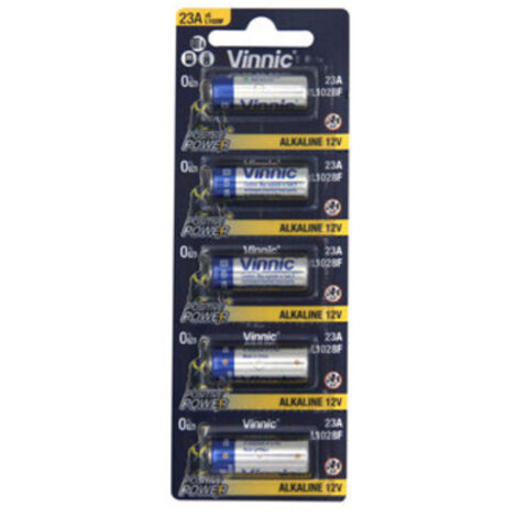 Batterie 23AE Alkaline 12V 0% HG (5 Stück)