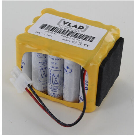 Batterie 24V 1.7Ah NiMh type XBAT24 pour Portail ou garage FAAC