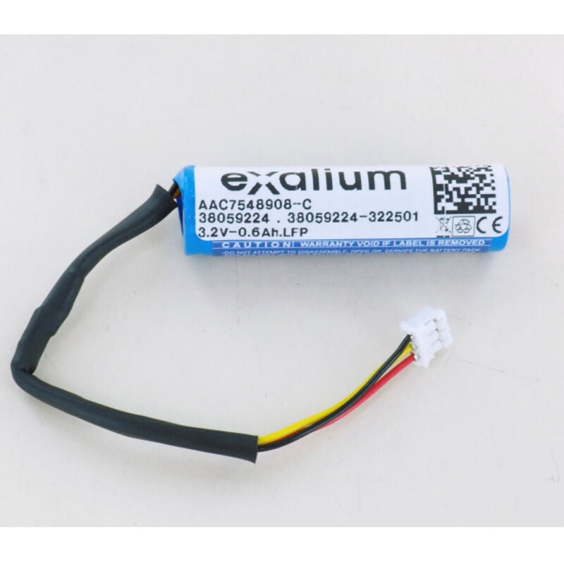 Batterie 3.2V 0.6Ah Li-Ion pour BAES Eaton Luminox Ultraled 2-45