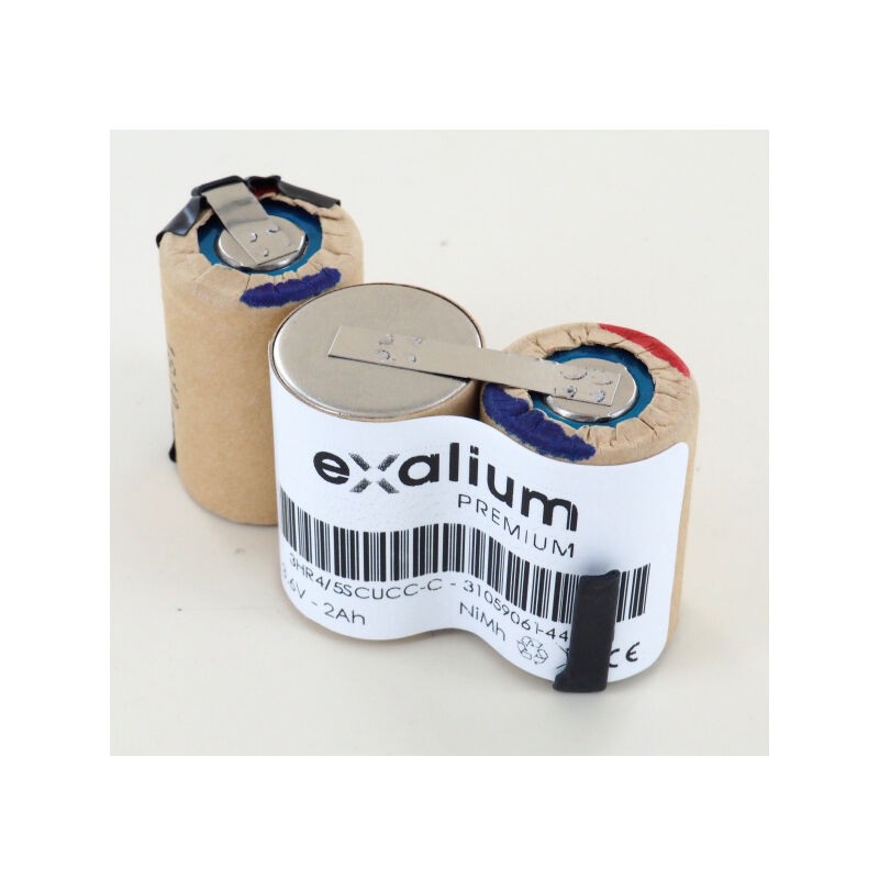 Exalium Premium - Batterie 3.6V 2.1Ah pour Black&Decker KC9039 et KC9036