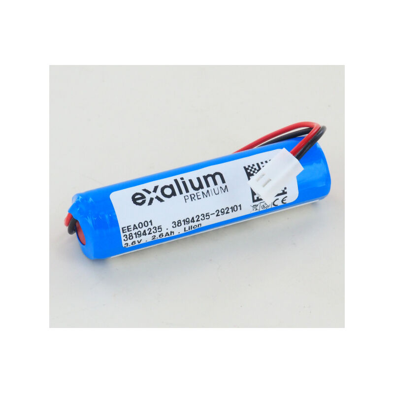 Exalium Premium - Batterie 3.6V 2.6Ah Li-Ion avec pcb & connector molex, UN38.3