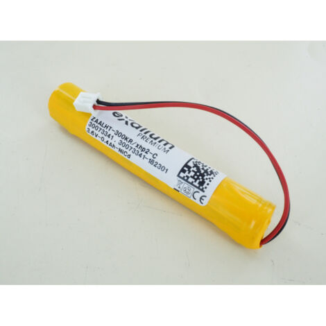 Batterie 3.6V 400mAh NiCd ZAALHT-300KR pour BAES Zemper LTS-3050EX