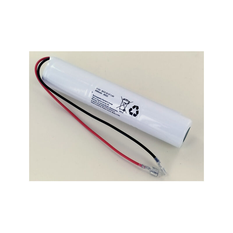 Saft - Batterie 3.6V 4.5Ah NiCd 3 vtd 70 Baton fils faston