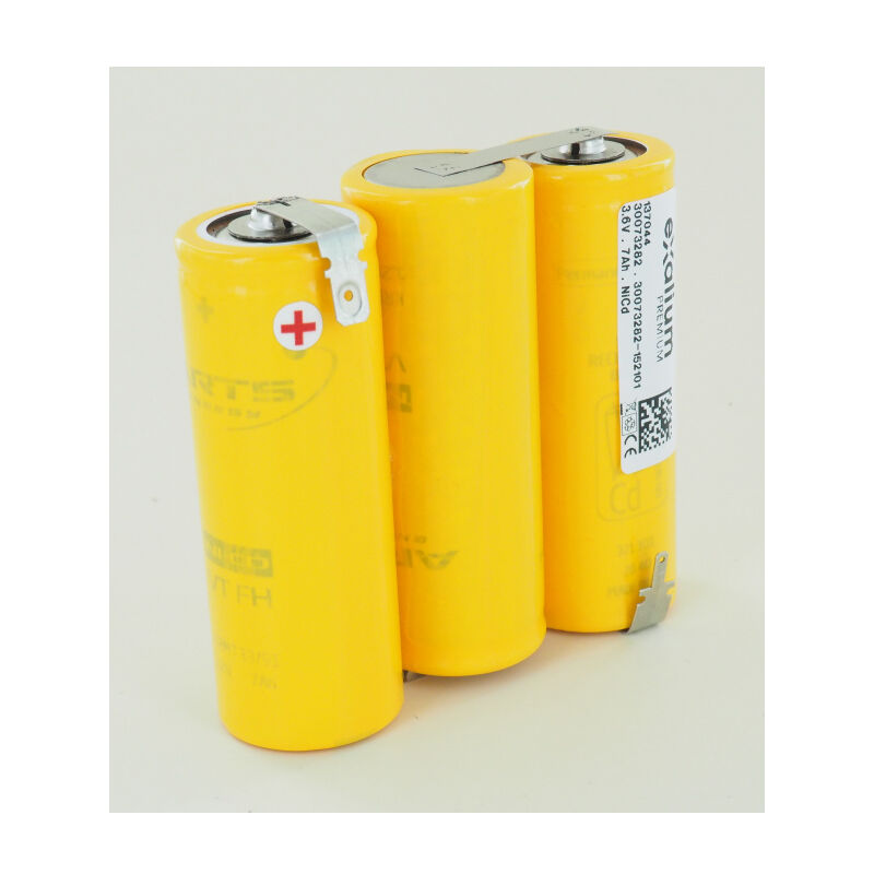 Exalium Premium - Batterie 3.6V 7Ah 3 vtf cote cote type saft 137044