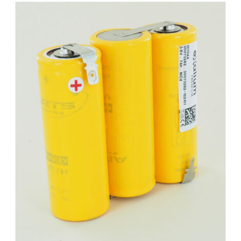 Batterie 3.6V 7Ah 3 VTF cote cote type saft 137044
