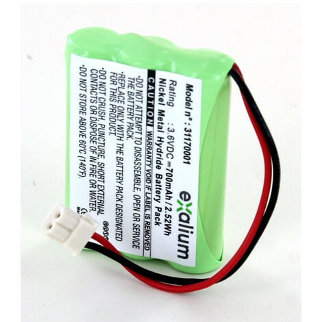 Batterie 3,7V 300mA Li-Polymère C/Cto.25X35X5,5mm
