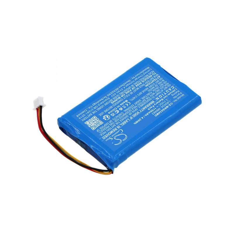 MIR - Batterie 3.7V 1.15Ah pour Spiromètre Spirodoc