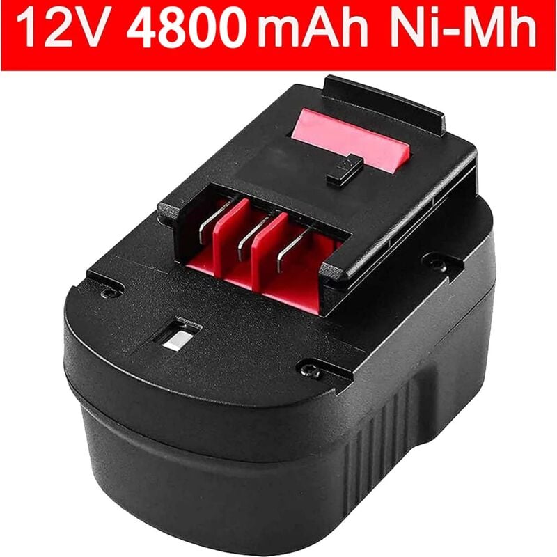Pdstation - Batterie 4,8 Ah 18 v HPB18 HPB18-OPE FSB18 244760-00 18 v pour Black & Decker