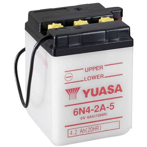 Batterie moto Numax Standard 6N6-3B 6V 6Ah 40A