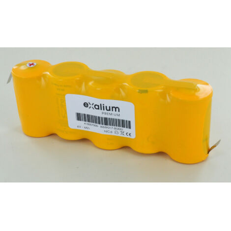 Batterie 6V 4Ah NiCd pour BAPI Beghelli 415.007.000