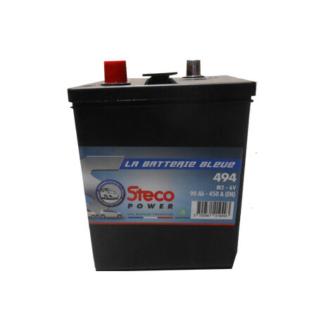 Batterie 12V 45Ah 340A 218x136x225 stecopower - 427