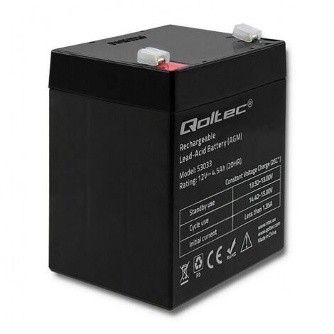 Batterie AGM 12V 4,5Ah max. 67,5A