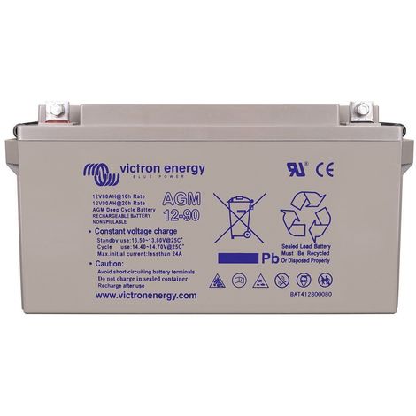 Batterie agm étanche (vrla) 12v/90ah - victron energy