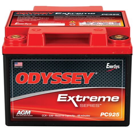 Batterie AGM ODYSSEY AGM PLOMB PURE PC925 / ODS-AGM28L - 12V 28AH 925 AMPS (EN)