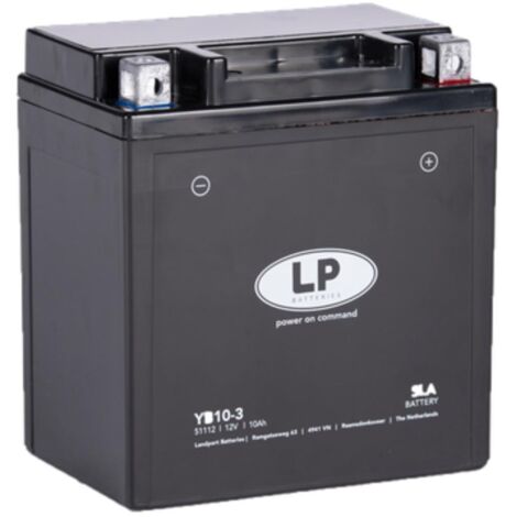 Batterie AGM SLA 12V 10Ah für Motorrad Startbatterie MS LB10-3
