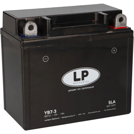 Batterie AGM SLA 12V 7Ah für Motorrad Startbatterie MS YB7-3