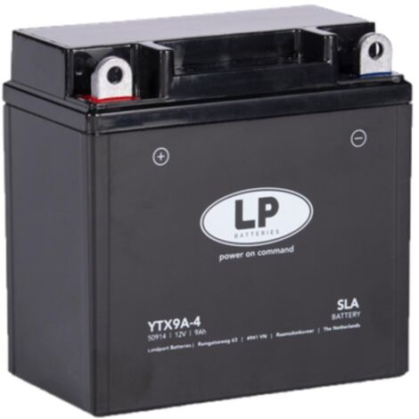 Batterie AGM SLA 12V 9Ah für Motorrad Startbatterie MS LTX9A-4
