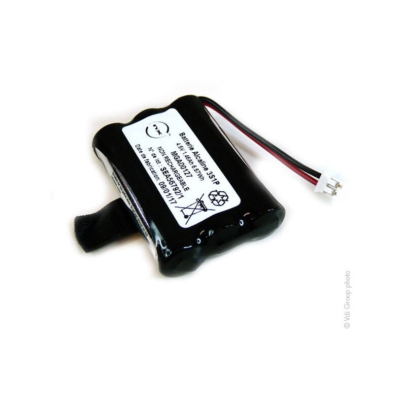 NX - Batterie alcaline 3x aaa 3S1P 4.5V 1.46Ah PHR-2