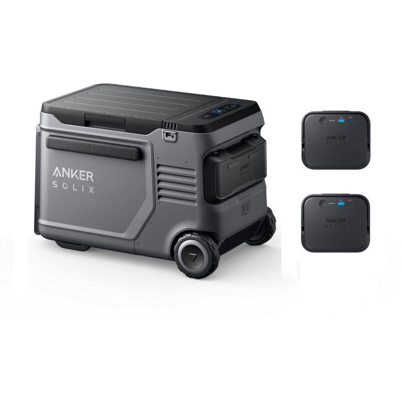 Glacière 40 L portable Anker Solix EverFrost 2 (2 batteries incluses), camping