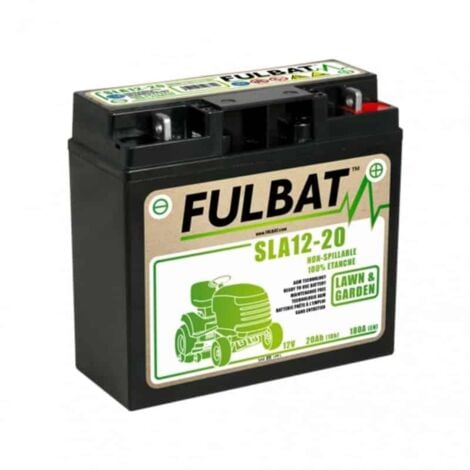 Batterie AMZ pour autoportée SLA 12-20 Fulbat 550879 20Ah et 12V